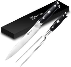 D9 Vleesmes en Vork - Ultra Dark (20 cm)
